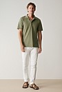 Cotton Interlock Contrast Trim Polo