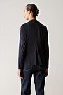 Stretch Viscose Shawl Collar Jacket