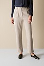 Cotton Blend Puppytooth Ponte Pant