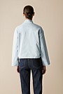 Garment Dyed Twill Crop Jacket