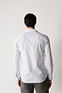 Tailored Fit Italian Cotton Ticking Stripe Shirt