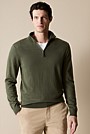 Merino Half Zip Knit