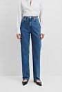 High Rise Straight Leg Jean