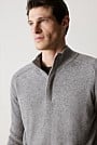 Merino Cashmere Half Zip