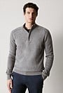 Merino Cashmere Half Zip