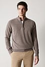 Merino Cashmere Half Zip