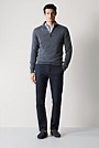 Merino Half Zip Knit