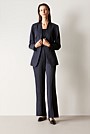 Collarless Blazer