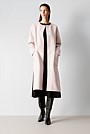 Double Faced Wool Pocketed Classic Coat