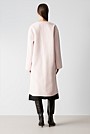 Double Faced Wool Pocketed Classic Coat