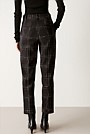 Window Pane Check Italian Tweed Pant