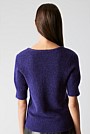 Alpaca Merino Blend V Neck Knit T-Shirt