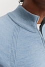 Verified Australian Merino Half Zip Knit