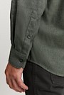 Tailored Fit Organically Grown Linen Blend Shirt