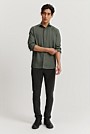 Tailored Fit Organically Grown Linen Blend Shirt