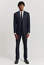 Regular Fit Cotton Wool Check Blazer