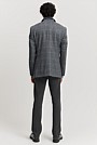 Regular Fit Lambswool Check Blazer