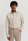 Regular Fit Australian Good Earth Cotton Brushed Twill Shirt