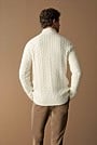 Australian Merino Cable Knit Half Zip