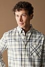 Regular Fit Twill Modern Check Shirt