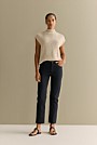 Sateen Modern Straight Leg Jean