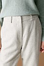 Italian Wool Blend Herringbone Pant