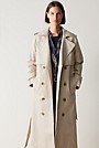 Cotton Longline Trench Coat