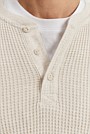 Australian Cotton Blend Waffle Henley