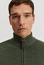 Australian Lambswool Half Zip Knit