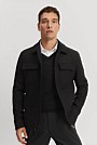 Wool Blend Shirt Jacket