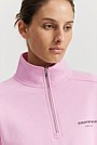 Australian Good Earth Cotton Zip Neck Sweat