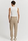 Australian Good Earth Cotton Rib Cuff Track Pant