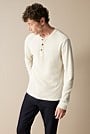 Australian Cotton Waffle Henley