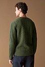 Wool Cable Knit Crew