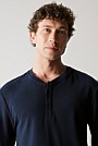 Australian Cotton Waffle Henley