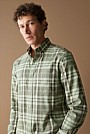 Regular Fit Supima Cotton Tonal Check Shirt