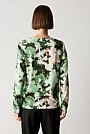 Pima Cotton Blurred Floral T-shirt