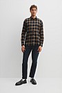 Regular Fit Australian Good Earth Cotton Flannel Check Shirt