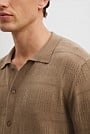 Cotton Linen Knit Shirt