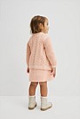 Organically Grown Cotton Varsity Cardigan