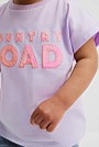 Organically Grown Cotton Sequin Logo T-Shirt