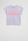 Organically Grown Cotton Sequin Logo T-Shirt