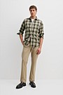 Regular Fit Australian Good Earth Cotton Flannel Check Shirt