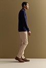 Merino Half Placket Pullover