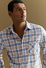 Regular Fit Cotton Herringbone Check Shirt