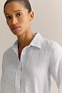 Delave Linen Classic Stripe Shirt
