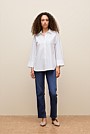Mid Rise Straight Leg Jean