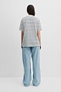 Australian Cotton Stripe Heritage Embroidered T-Shirt