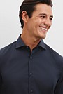 Tailored Fit Cotton Blend Stretch Shirt