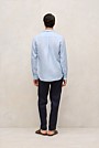 Regular Fit Delave Linen Long Sleeve Shirt